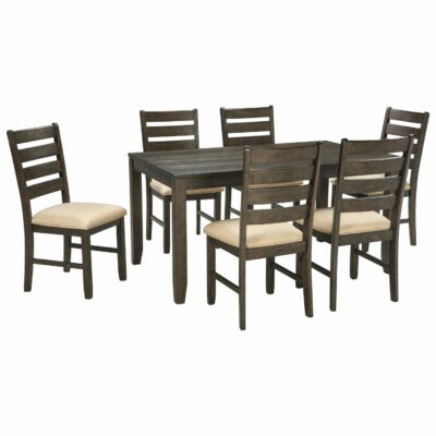 Signature Design by Ashley | Dining Room Contemporary 7-Piece Dining Room Table Set