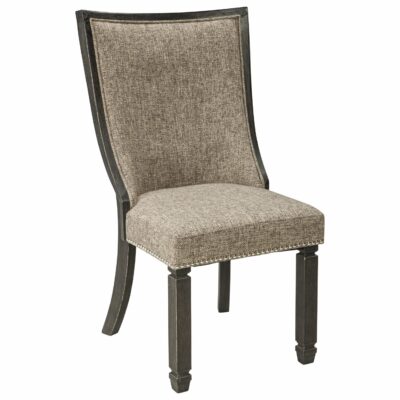 Signature Design by Ashley | Dining Room Relaxed Vintage Upholstered Side Chair with Back Motif