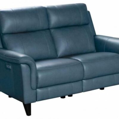 Barcalounger | Living Room Kester Reclining Loveseat in Masen Bluegray