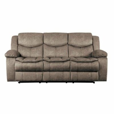 Homelegance | Living Room Casual Double Reclining Sofa with Pillow Arms