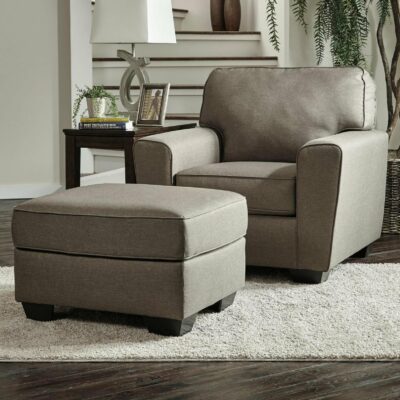 Benchcraft | Living Room Contemporary Chair & Ottoman