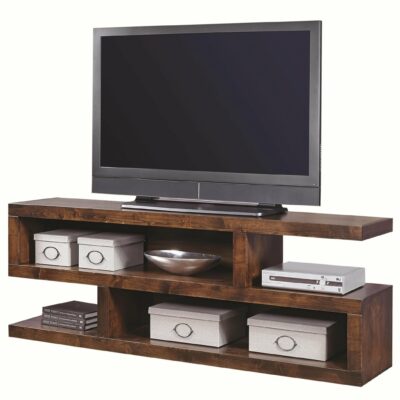 Aspenhome | Living Room 74 Inch Open Console with 4 Compartments