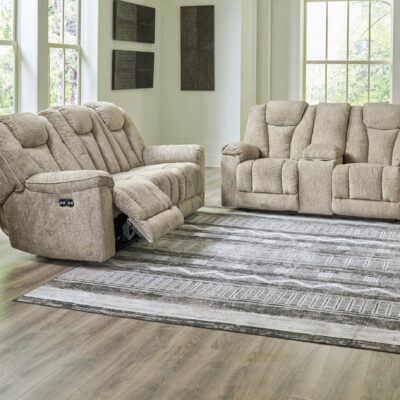 Signature Design by Ashley | Living Room Power Reclining Sofa And Loveseat