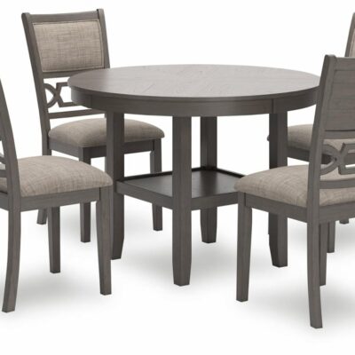 Signature Design by Ashley | Dining Room Dining Table And 4 Chairs (Set Of 5)