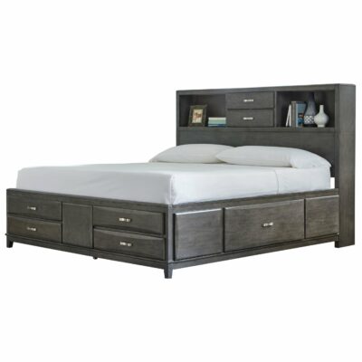 Signature Design by Ashley | Bedroom Queen Storage Bed with 8 Drawers