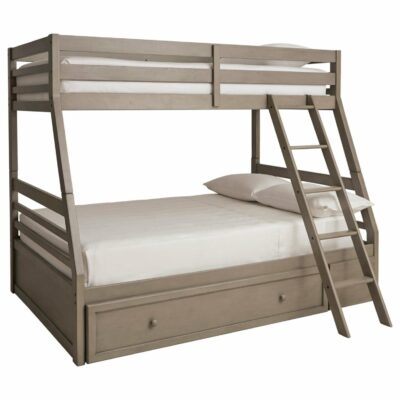 Signature Design by Ashley | Kids Twin/Full Bunk Bed w/ Under Bed Storage