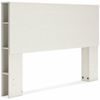 Signature Design by Ashley | Bedroom White Queen Bookcase Headboard