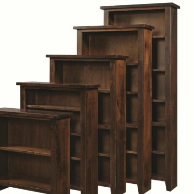 Aspenhome | Living Room Open Bookcase with 5 Shelves