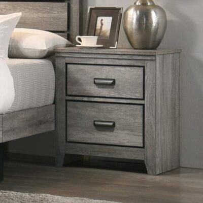 Crown Mark | Bedroom 2-Drawer Nightstand