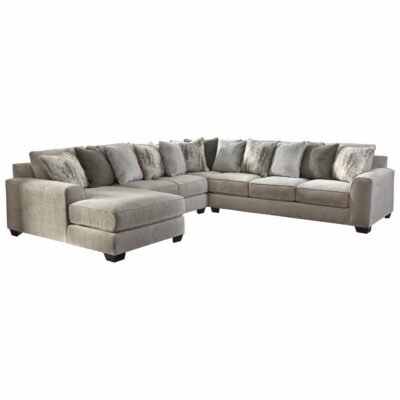 Benchcraft | Living Room Contemporary 4-Piece Sectional with Left Chaise