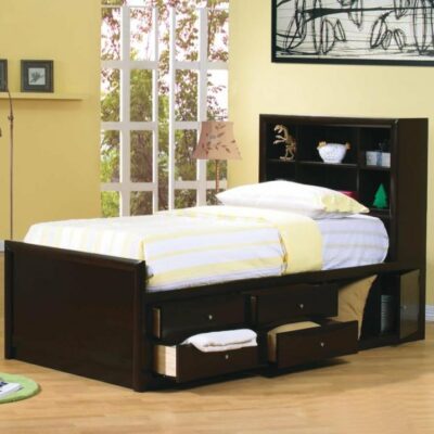 Coaster | Kids Full Bookcase Bed with Underbed Storage