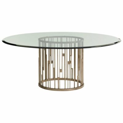 Lexington | Dining Room Rendezvous Dining Table with 72″ Glass Top