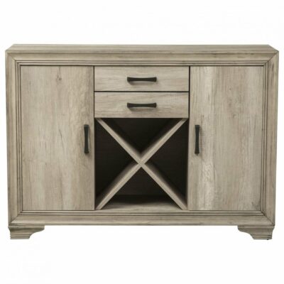 Liberty Furniture | Dining Room Farmhouse Server with Wine Storage