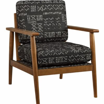 Signature Design by Ashley | Living Room Wood Frame Accent Chair with Loose Cushions