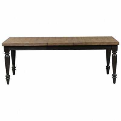 Liberty Furniture | Dining Room Transitional Rectangular Leg Table with Removable Leaf