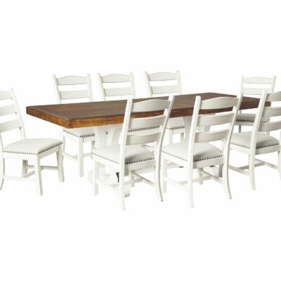 Signature Design by Ashley | Dining Room 9-Piece Dining Table Set