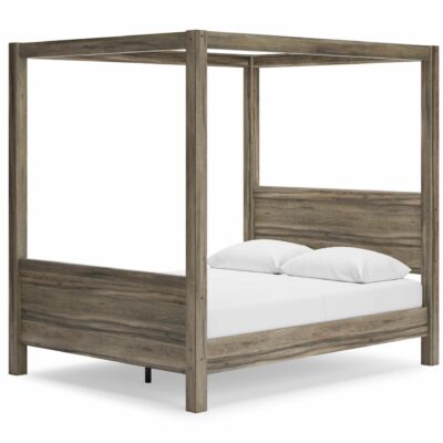 Signature Design by Ashley | Bedroom Casual Queen Canopy Bed