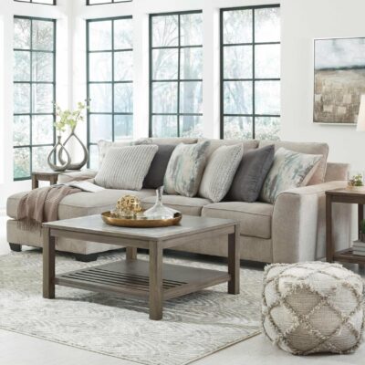 Benchcraft | Living Room Contemporary 2-Piece Sectional with Left Chaise