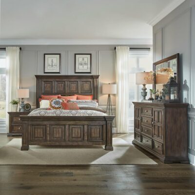 Liberty Furniture | Bedroom Relaxed Vintage Queen Bedroom Set