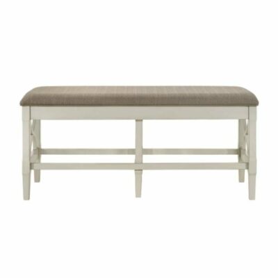 Homelegance | Dining Room Casual Farmhouse Upholstered Counter Bench