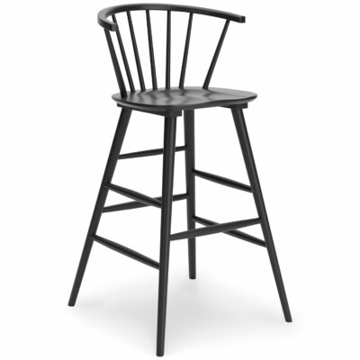 Signature Design by Ashley | Dining Room Solid Wood Spindle Back Bar Height Stool