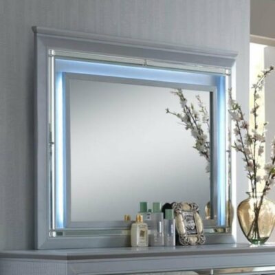 Crown Mark | Accents & Decor Dresser Mirror with LED Backlight