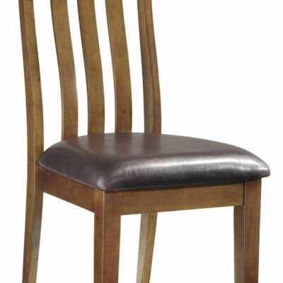 Signature Design by Ashley | Dining Room Casual Upholstered Slat-Back Dining Side Chair