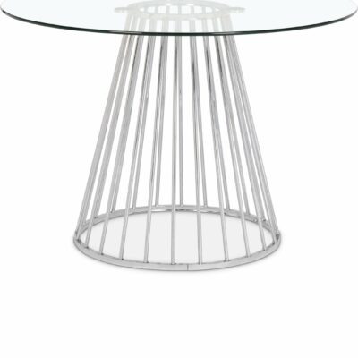 Meridian Furniture | Dining Room Gio Chrome Dining Table