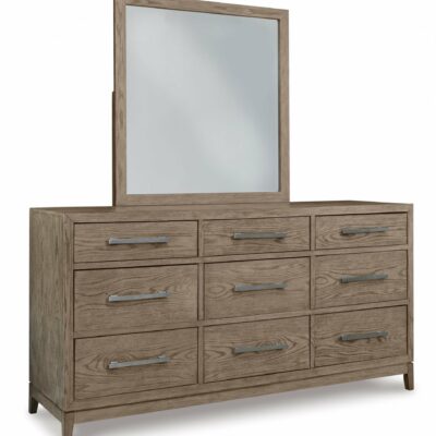 Signature Design by Ashley | Bedroom Contemporary Dresser and Mirror Set