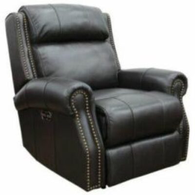 Barcalounger | Living Room Blair Powered Recliner With Adjustable Headrest-Shoreham Fudge