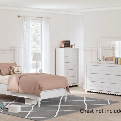 Signature Design by Ashley | Bedroom Twin Panel Bed, Dresser And Mirror