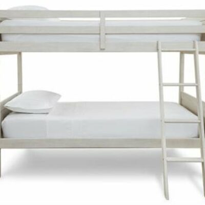 Signature Design by Ashley | Kids Casual Twin over Twin Bunk Bed with Ladder