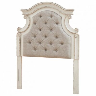 Signature Design by Ashley | Bedroom Twin Upholstered Panel Headboard with Button Tufting