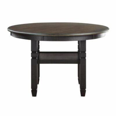 Homelegance | Dining Room Transitional Round Dining Table with Display Shelf