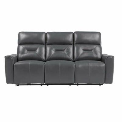 Homelegance | Living Room Casual Double Power Reclining Sofa with USB Ports