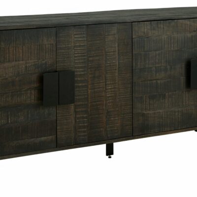 Signature Design by Ashley | Living Room Contemporary 4-Door TV Stand/Accent Cabinet