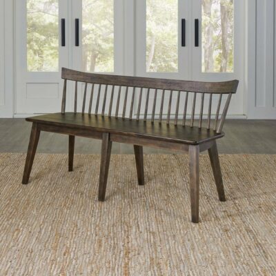 Liberty Furniture | Dining Room Rustic Spindle Back Bench