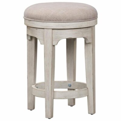 Liberty Furniture | Dining Room Relaxed Vintage Upholstered Console Swivel Stool