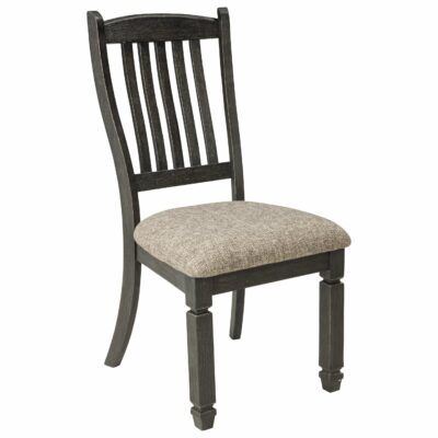 Signature Design by Ashley | Dining Room Relaxed Vintage Upholstered Side Chair with Slat Back